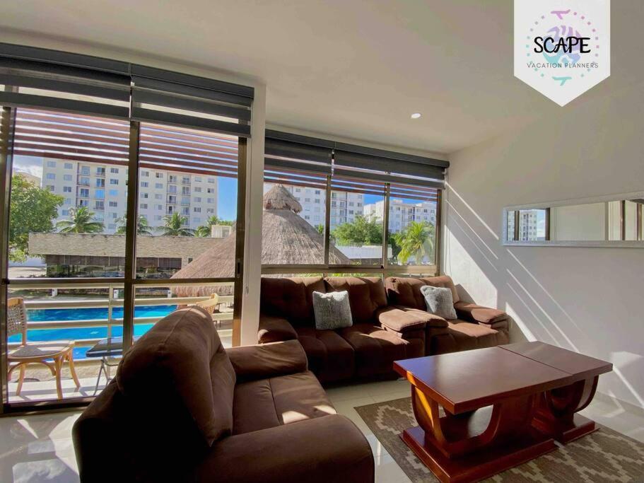 Ideal & Calido Apartamento De 3 Pisos Roof & Gym Cancun Exterior photo